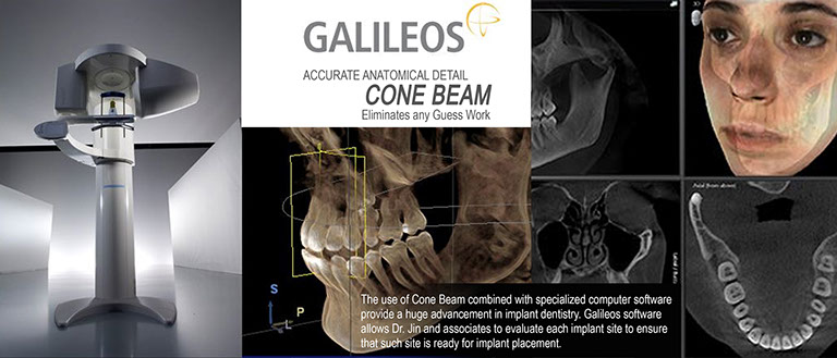 Images from Galileos 3D-xray, you can see everything in 3D, and you can even overlay soft tissue over the reconstructed skull. It is amazing